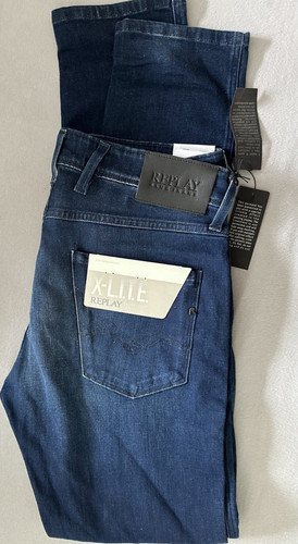 Replay herrenjeans lite blau - replay, x-lite
