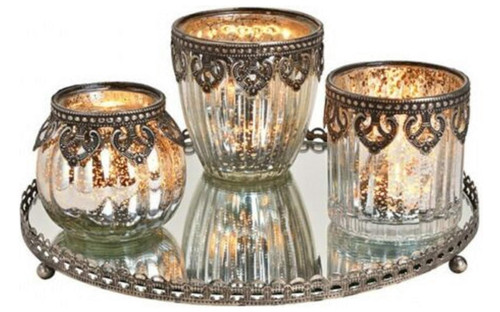 Wurm windlicht set 4 - windlicht,