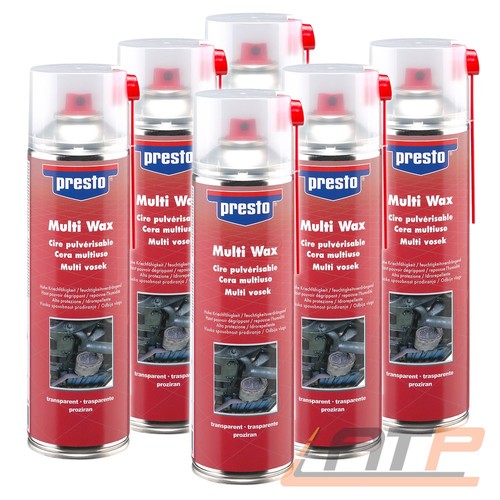 500ml presto multi wax - 6x,