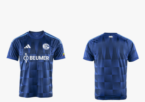 Schalke heim trikot - schalke, 04