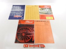 3x Liliput H0/H0e Katalog: 25 Jahre 1972+30 J. 1977+Ausgabe 1971, sg #CP180-0,5