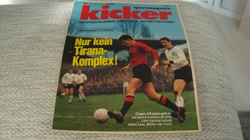 Kicker sportzeitung 1971 - sportzeitung,