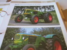 Traktor Archiv Deutz  13 Dieselschlepper F 4 L 514, 1952