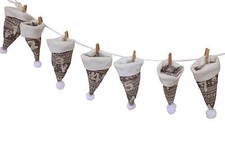 Adventskalender Rentier Elch Stoffkalender 260cm selber befüllen Weihnachten