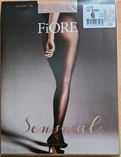 FIORE OUVVERT 20 DEN Strumpfhose mit Öffnung Schritt offen flache Naht XXL