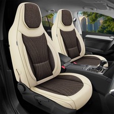 Schonbezüge Sitzbezüge für Dodge Nitro Bj 2006-11 in Beige/Braun C11