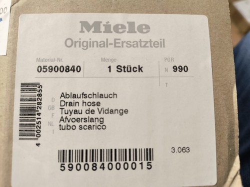 Miele ablaufschlauch 5900840 - miele,