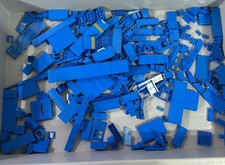 Lego Blaue Steine & Zubehör 0,8 Kg Konvolut Einzelteile LEGO Ersatzteile