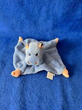 Schmusetuch Sterntaler klein Nilpferd blau