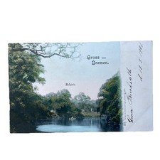 Postkarte AK Bremen Wallpartie