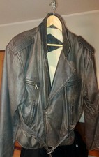 Motorrad Lederjacke Trapper