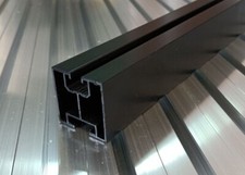 🖤Schwarz ALU Solarprofil