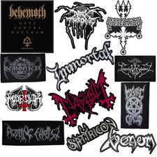 Black metal aufnäher - metal, patch