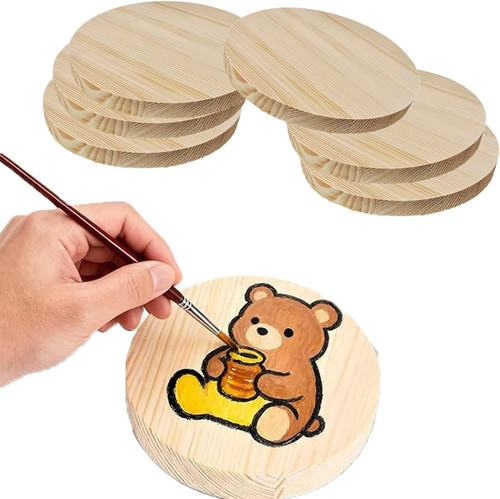 Stück runde holzscheiben - runde,