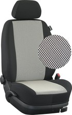 VW Golf 6 GTI / GTD / R32  Maß Sitzbezüge vorne Sportsitze: Imola/schwarz