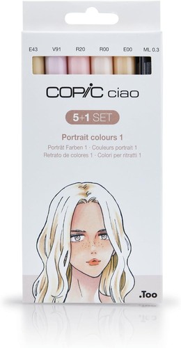 Copic ciao set portrait - ciao,