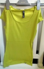 Damen T-shirt lindgrün Longshirt von "mister-lady" Gr. XS
