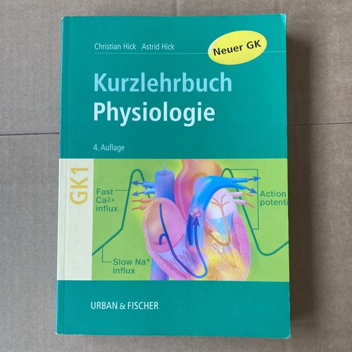Physiologie kurzlehrbuch zum - kurzlehrbuch,