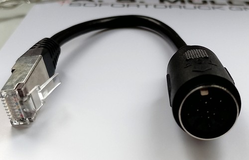Powerlink din pin - din, kabel