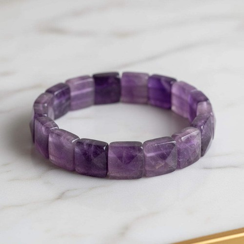 Amethyst armband edelstein - armband,