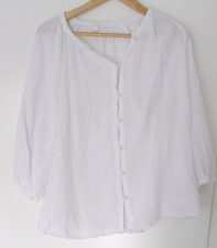 H&M Bluse Hemd Weiß Damen