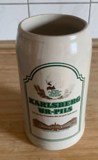 alter Bierkrug 1,0 l - der Brauerei Karlsberg Homburg