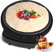 50cm Crêpes Maker 2500W Elektrisch Pfannkuchen Antihaft Fladenbäcker Crepesmaker