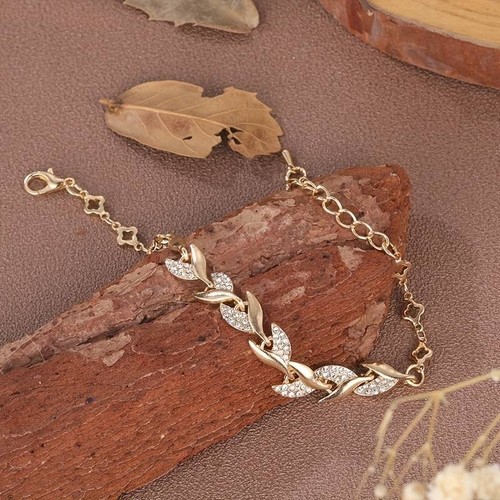Damen edelstahl armband gold - damen,