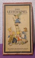 DDR -DAS LEITERSPIEL- WÜRFEL BRETTSPIEL-MARIANNE DRECHSEL-SPIKA 50er/60er Jahre 