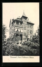 Heilbronn a. N., Ansichtskarte, Pensionat L. Kozel, Wilhelmstraße 36 