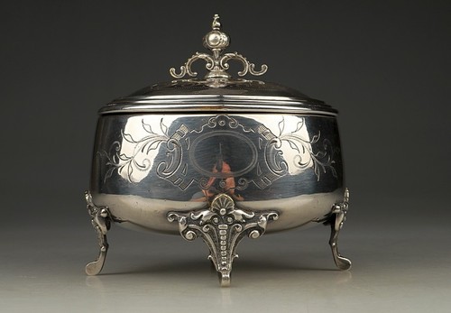 Jugendstil zuckerdose wmf - zuckerdose,