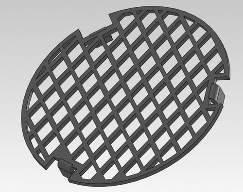 Grilleinsatz raute 20cm - raute,