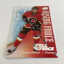 NHL Card-Emil Poirier-Rising Force xxx/999-Full Force 2015-16-Calgary 