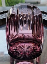 Mauve Farbe handgeschliffen