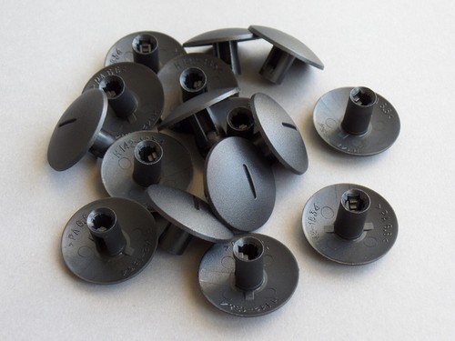 10x clips radlauf fußmatte - clips,