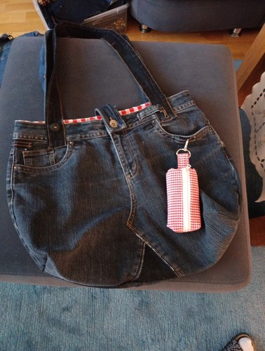 Große jeans tasche schopper - tasche,