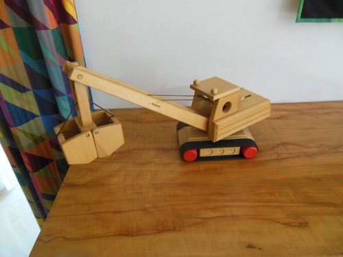 Fagus bagger holzspielzeug - bagger,