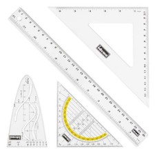 Idena Geometrie-Set 4-teilig