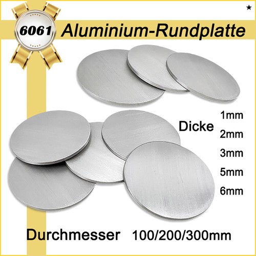 6061 aluminium ronde - aluminium, scheibe