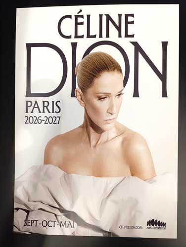 Celine dion konzertposter - celine,