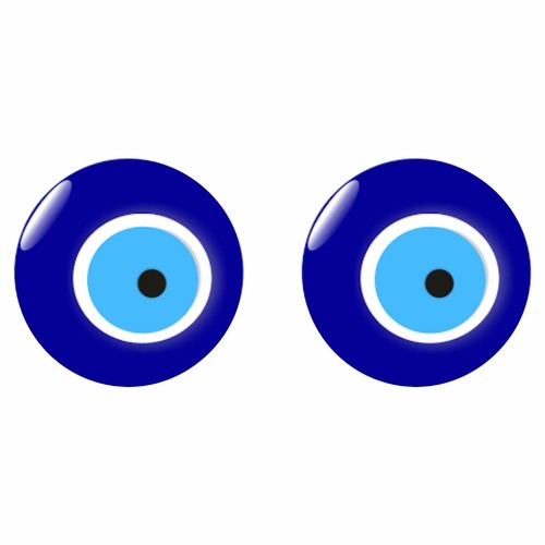 Nazar boncuk blaues auge - blaues, evil