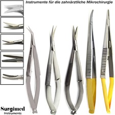 Castroviejo Nadelhalter Mikro Schere Noyes Chirurgisch Naht OP Zaharzt Chirurgie
