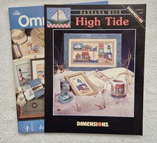 2 Anleitungshefte für Kreuzstich/ USA, maritime Motive