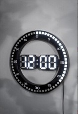 Tischuhr Wanduhr Weltbild LED