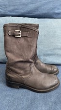 DIESEL Damen Leder Stiefel