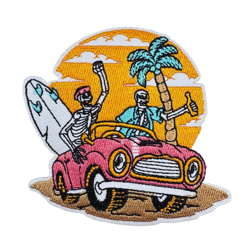 Totenkopf skull surfen sonne - totenkopf,