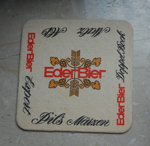 Bierdeckel brauerei eder - eder, &