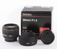 Sigma 30mm dc - ex, hsm
