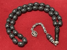 Orginal Erzurum Oltu Gümüş  Cakimli  Ustasi Gökhan Özen /Gümüs Püsküllü/Rosary