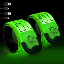 2stk LED Armband USB Akku